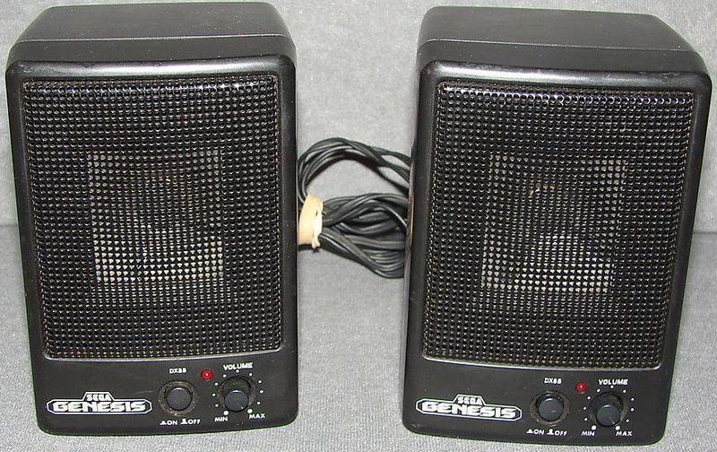 J2Games.com | Sega Genesis Speaker Set (Sega Genesis) (Pre-Played - Game Only).