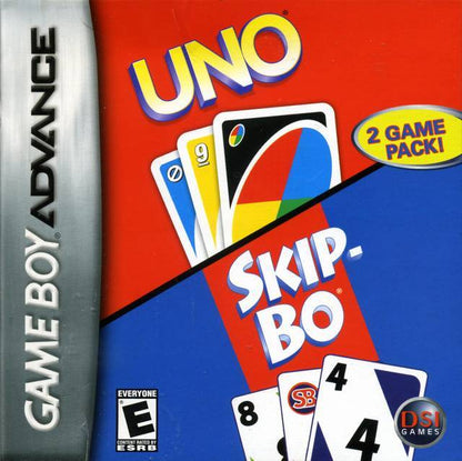 J2Games.com | Uno and Skip-Bo (Gameboy Advance) (Pre-Played - Game Only).