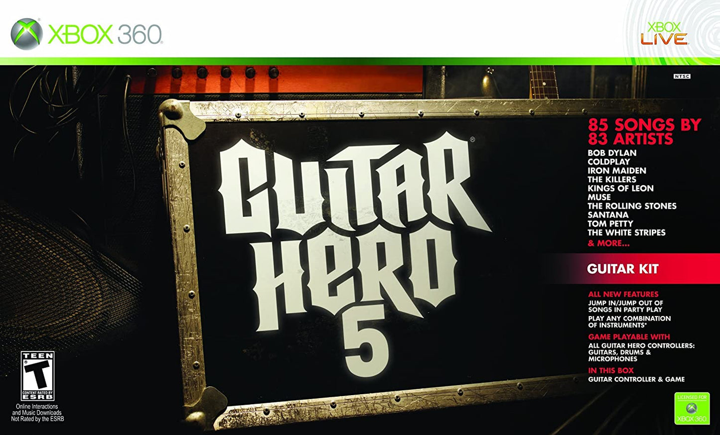 Guitar Hero 5 with Guitar (Xbox 360)