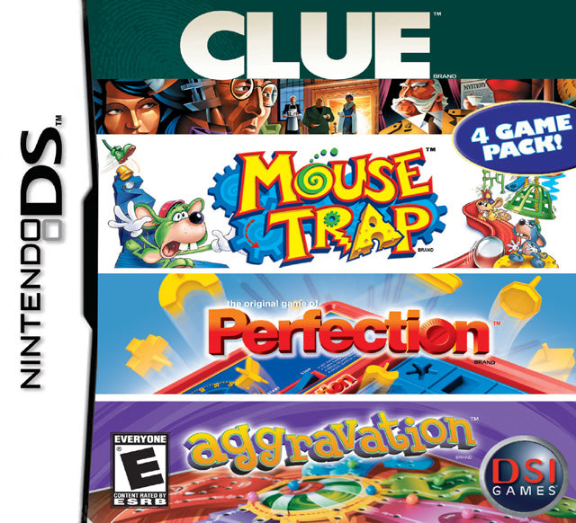 Clue/Mouse Trap/Perfection/Aggravation (Nintendo DS)