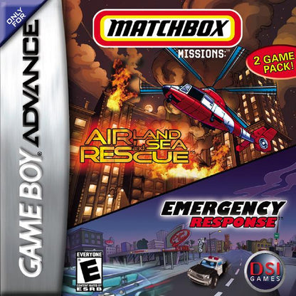 J2Games.com | Matchbox Missions Air Land & Sea Rescue/Emergency Response (Gameboy Advance) (Pre-Played - Game Only).