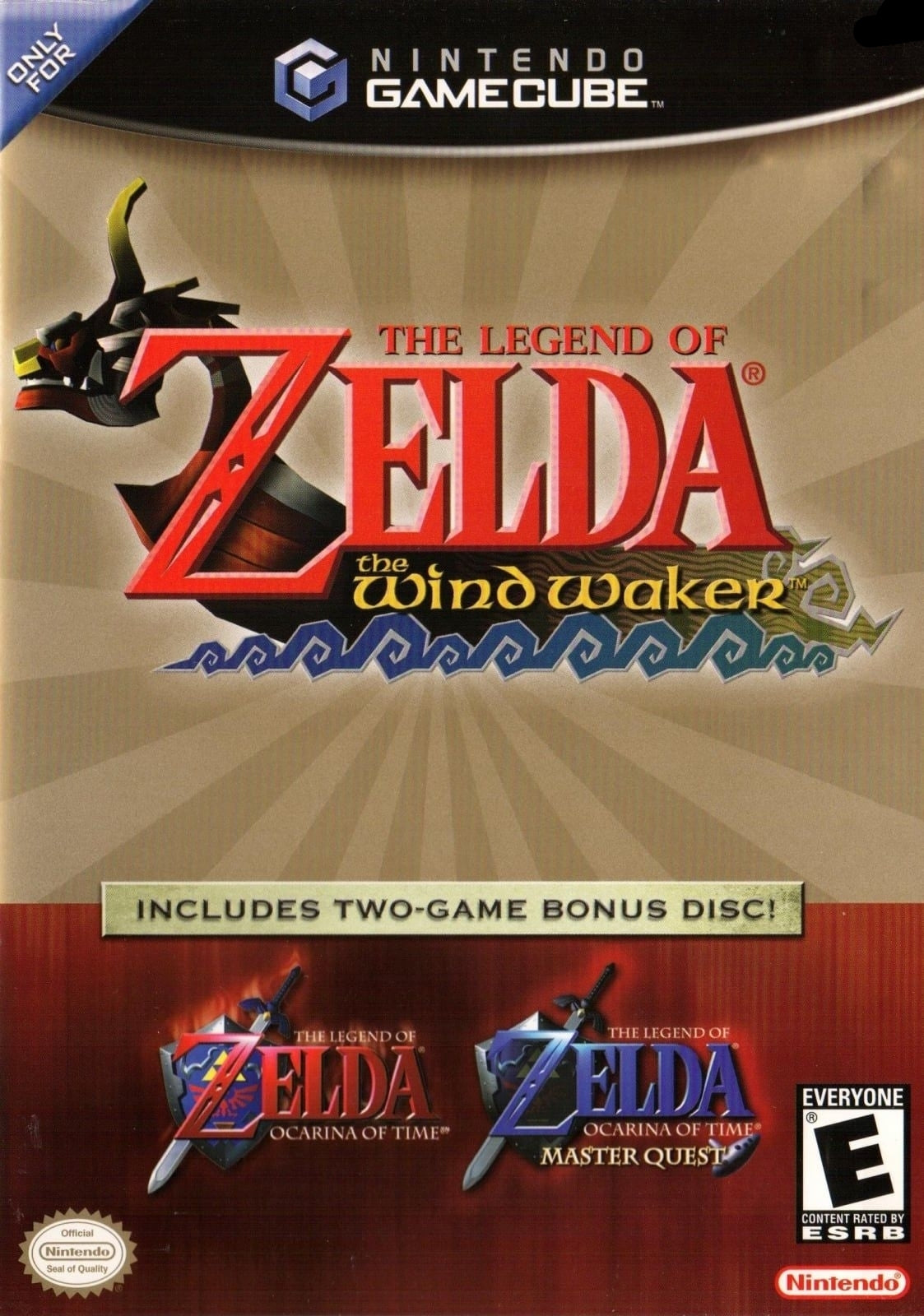 The Legend of Zelda: The Wind Waker / The Legend of Zelda: Ocarina of Time / Master Quest (GameCube)