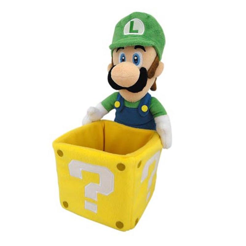 J2Games.com | Nintendo Plush 9-inch Luigi Coin Box (Brand New).