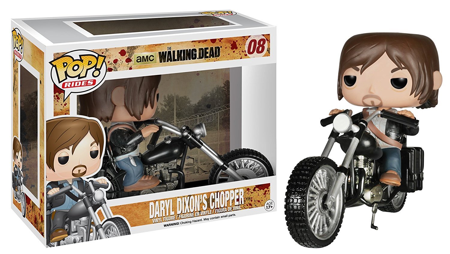 J2Games.com | POP! Rides The Walking Dead 08 Daryl Dixon's Chopper (Funko) (Brand New).