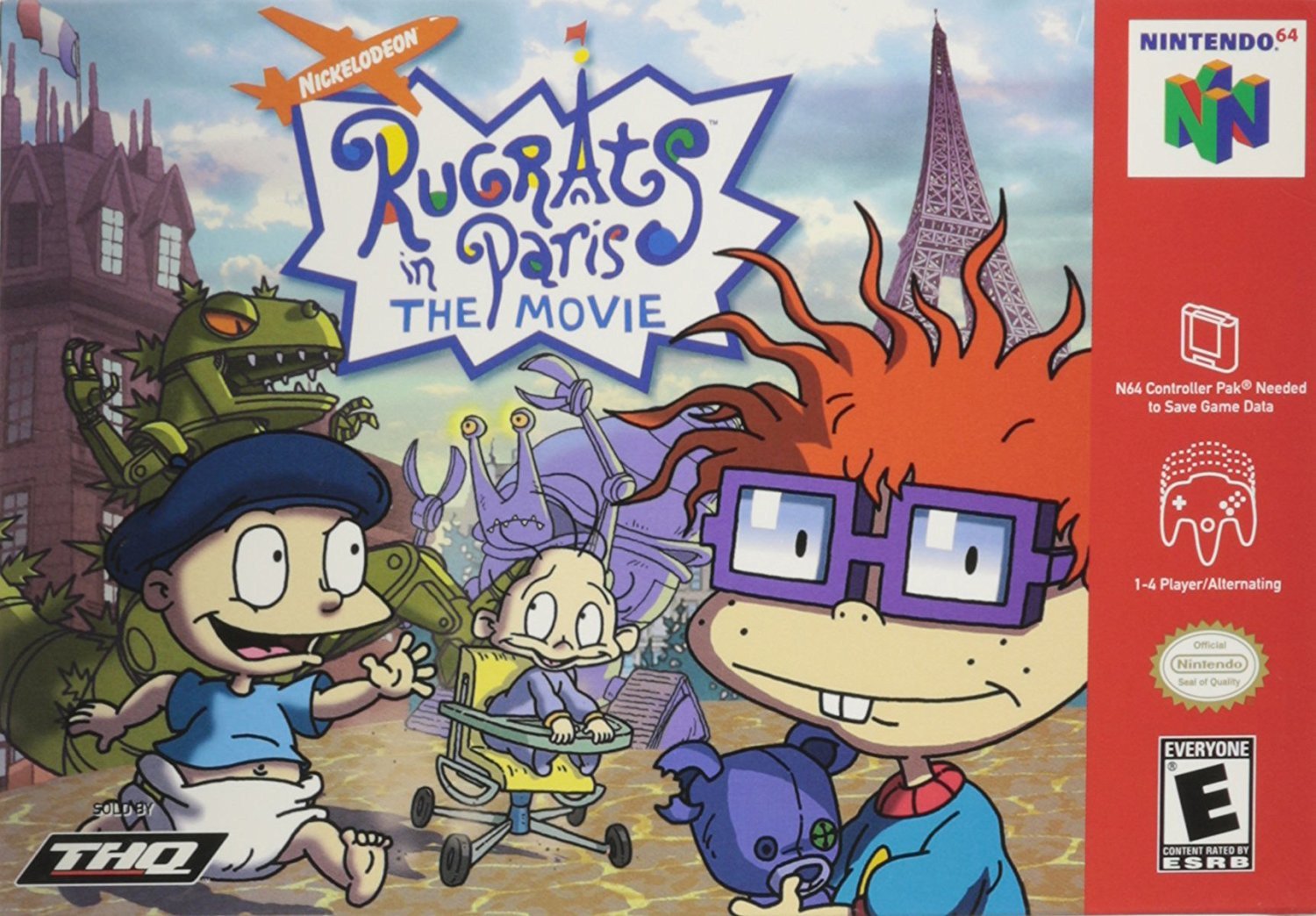 J2Games.com | Rugrats in Paris (Nintendo 64) (Pre-Played - Game Only).