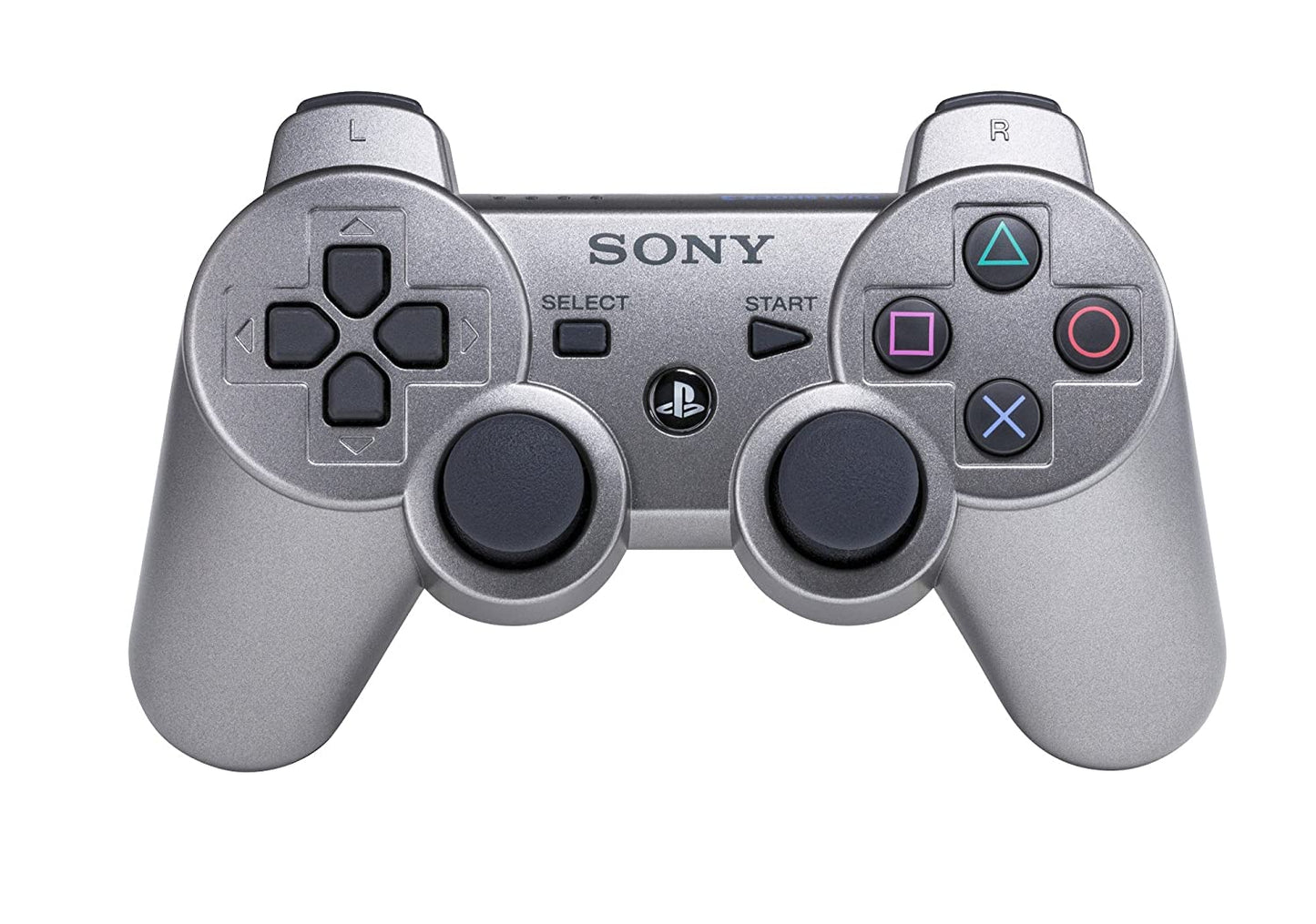 J2Games.com | Dualshock 3 Metallic Grey Wireless Controller (Playstation 3) (Pre-Played - Accessory).
