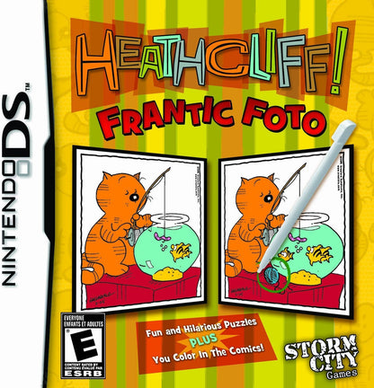 J2Games.com | Heathcliff! Frantic Foto (Nintendo DS) (Pre-Played - Game Only).