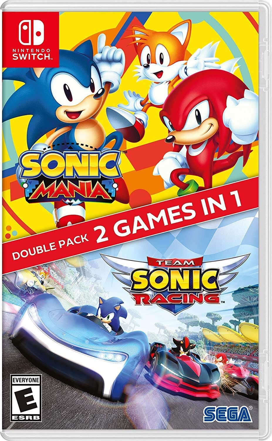 Sonic Mania + Team Sonic Racing Double Pack (Nintendo Switch)