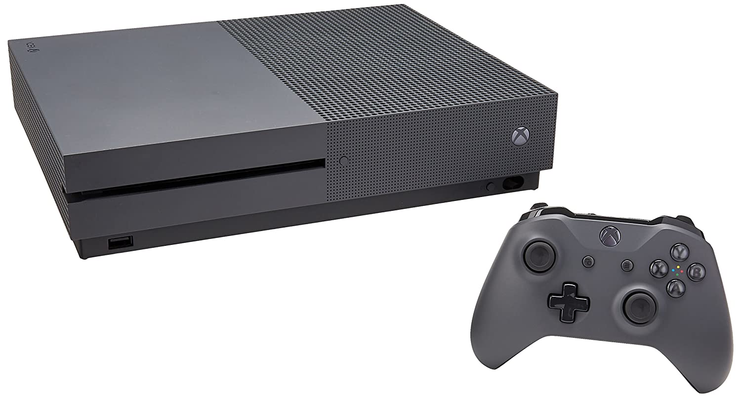 J2Games.com | Xbox One S 500GB Console Storm Gray (Xbox One) (Pre-Played - Game System).