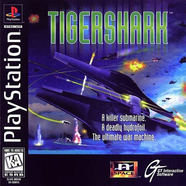 J2Games.com | Tiger Shark (Playstation) (Complete - Good).
