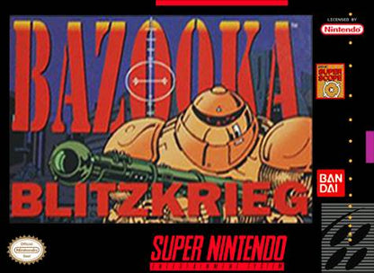 Bazooka Blitzkrieg (Super Nintendo)