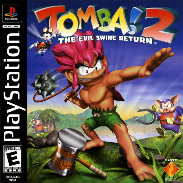 J2Games.com | Tomba 2 The Evil Swine Return (Playstation) (Complete - Good).