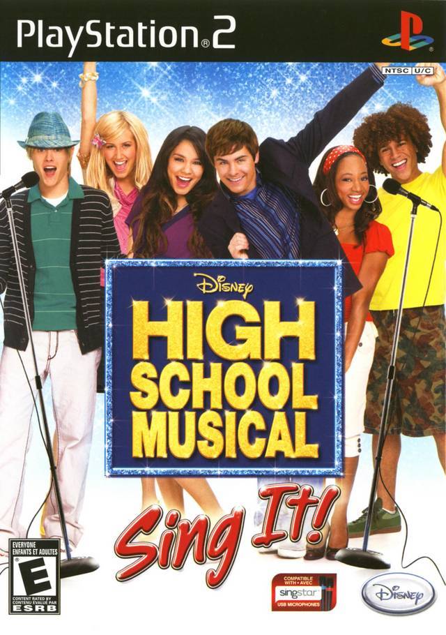 J2Games.com | High School Musical Sing It Bundle w/Microphone (Playstation 2) (Pre-Played - Game Only).