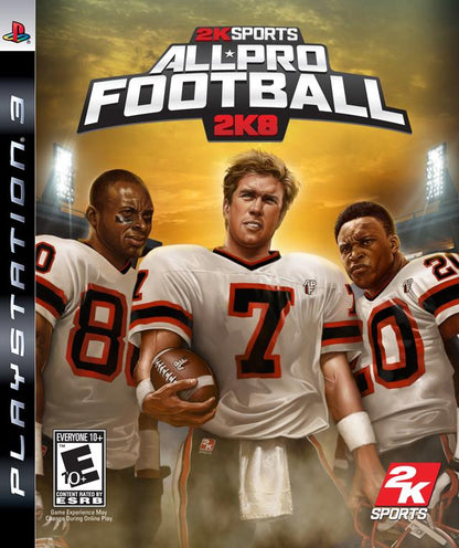 J2Games.com | All Pro Football 2K8 (Playstation 3) (Complete - Good).