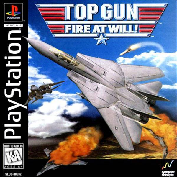 J2Games.com | Top Gun Fire at Will (Playstation) (Pre-Played - Game Only).