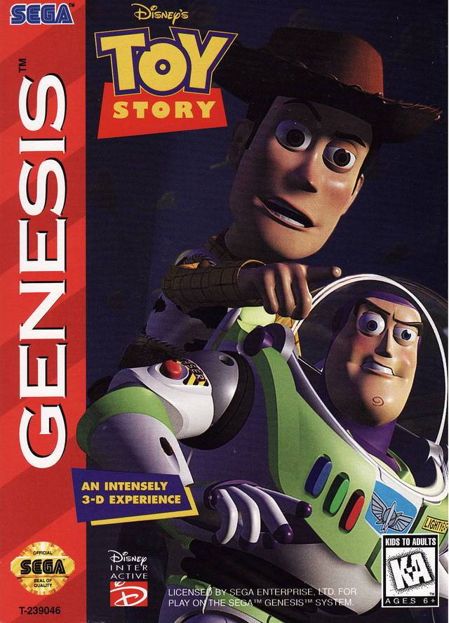 J2Games.com | Toy Story (Sega Genesis) (Pre-Played - Game Only).