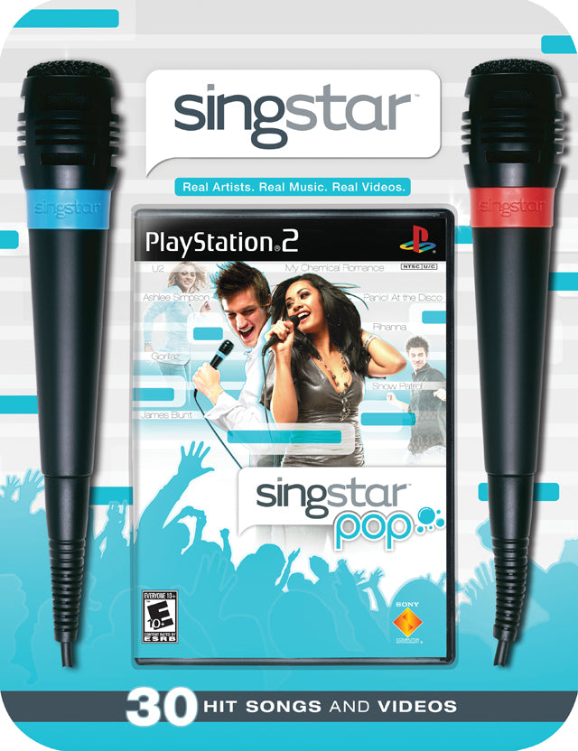 SingStar Pop with Microphone (Playstation 2)