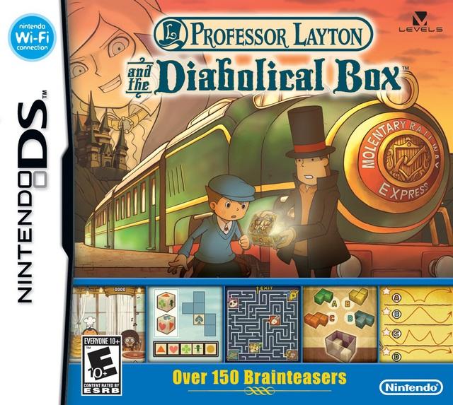 J2Games.com | Professor Layton and The Diabolical Box (Nintendo DS) (Pre-Played - Game Only).