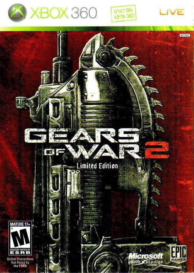 J2Games.com | Gears of Wars 2 Limited Edition (Xbox 360) (Pre-Played - CIB - Good).