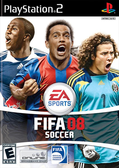 J2Games.com | FIFA 2008 (Playstation 2) (Pre-Played - CIB - Good).