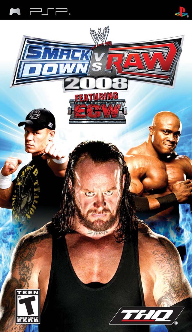 J2Games.com | WWE Smackdown vs. RAW 2008 (PSP) (Pre-Played - Game Only).