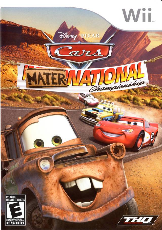 J2Games.com | Cars Mater-National Championship (Wii) (Pre-Played - Game Only).