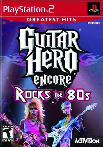 Guitar Hero Encore Rocks the 80's (Greatest Hits) (Playstation 2)
