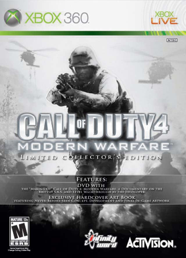 Call of Duty 4: Modern Warfare (Edición limitada de coleccionista) (Xbox 360)