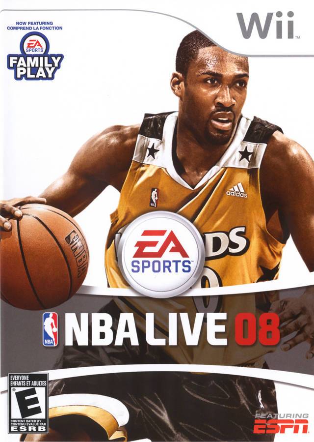 J2Games.com | NBA Live 2008 (Wii) (Pre-Played - CIB - Good).