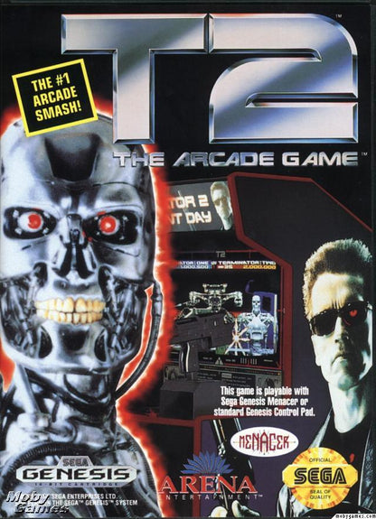 J2Games.com | T2 The Arcade Game (Sega Genesis) (Pre-Played - Game Only).