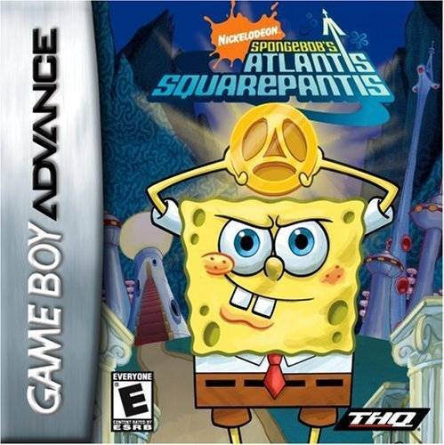 J2Games.com | SpongeBob SquarePants Atlantis SquarePantis (Gameboy Advance) (Pre-Played - Game Only).