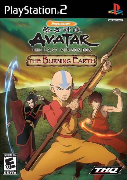 J2Games.com | Avatar The Burning Earth (Playstation 2) (Pre-Played - CIB - Good).