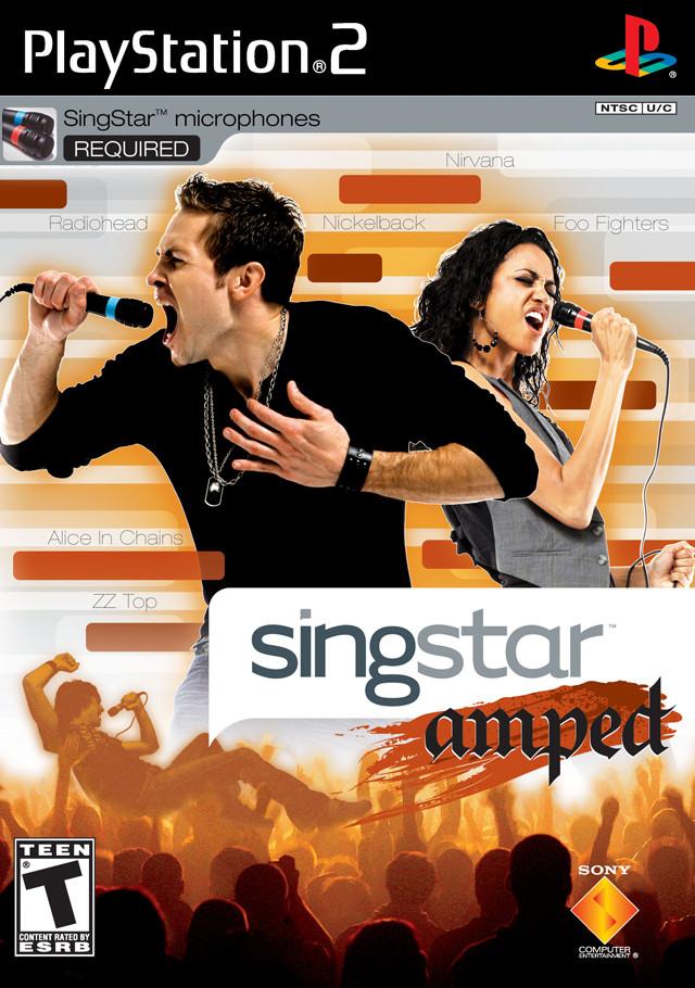 J2Games.com | Singstar Amped (Playstation 2) (Pre-Played - CIB - Good).
