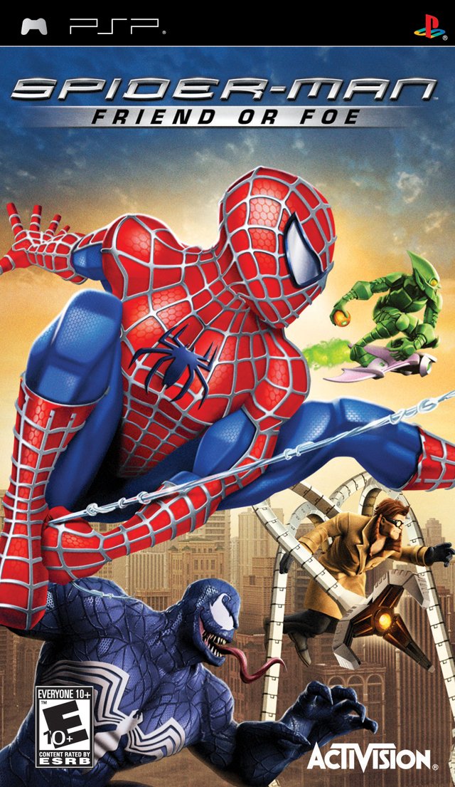J2Games.com | Spiderman Friend or Foe (PSP) (Pre-Played - CIB - Good).