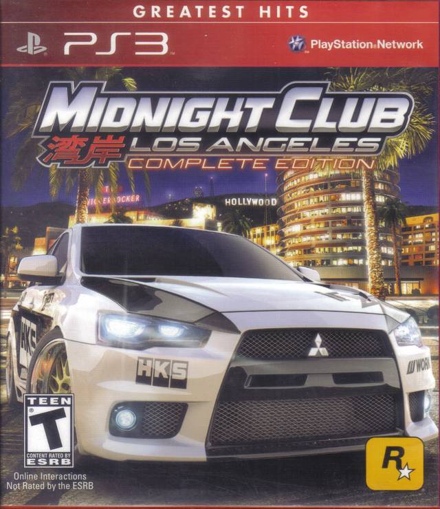 J2Games.com | Midnight Club Los Angeles Complete Edition (Playstation 3) (Complete - Good).