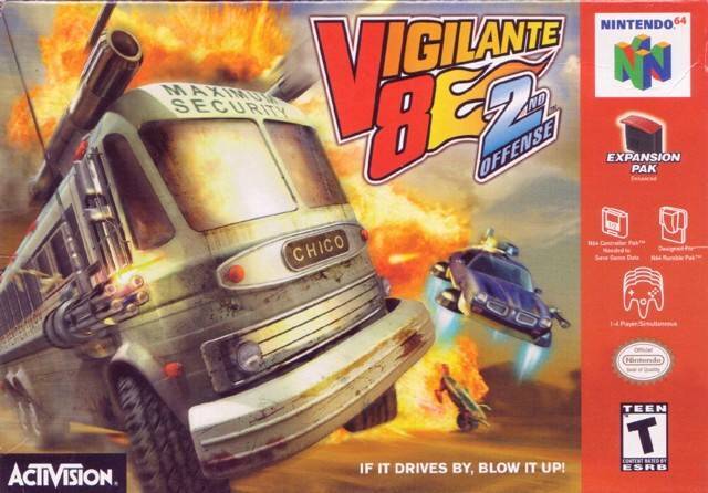 J2Games.com | Vigilante 8 2nd Offense (Nintendo 64) (Pre-Played).