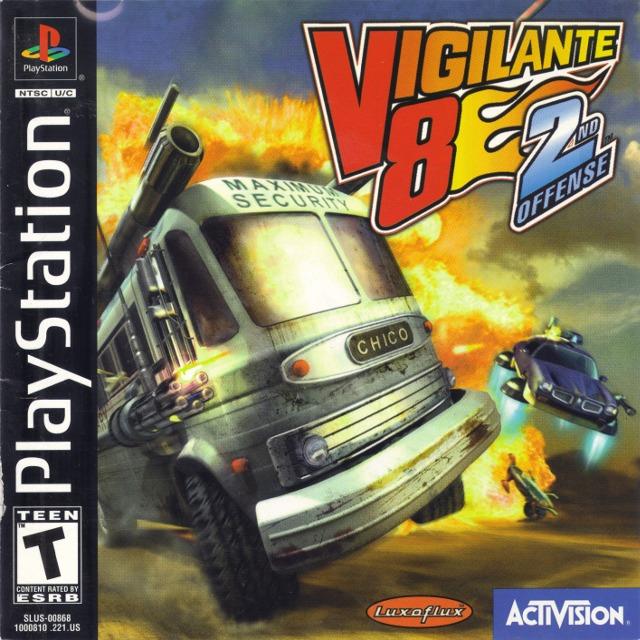 J2Games.com | Vigilante 8 2nd Offense (Playstation) (Complete - Good).