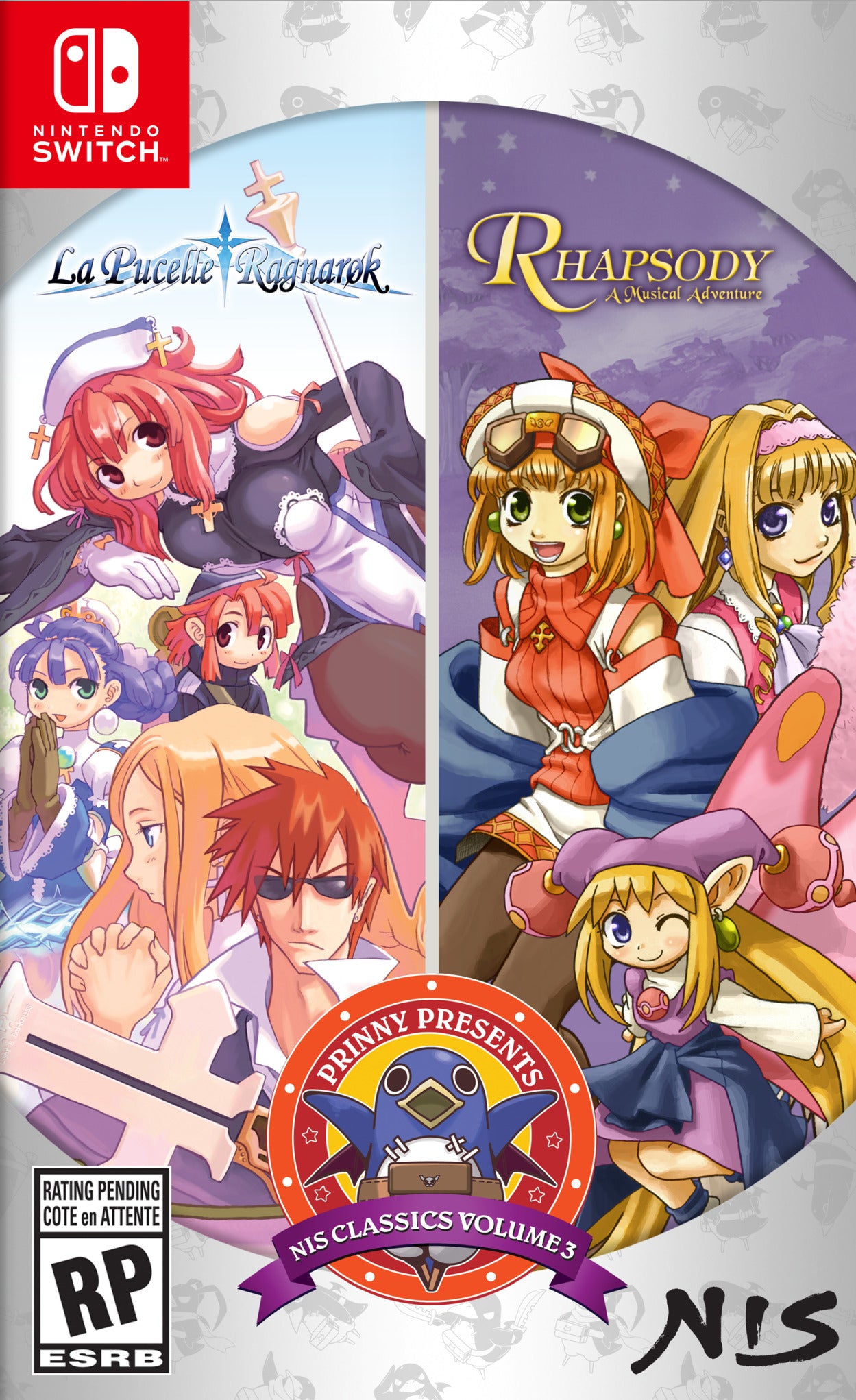 Prinny presenta: NIS Classics Volumen 3: La Pucelle: Ragnarok / Rhapsody: ¡Una aventura musical! (Interruptor de Nintendo)