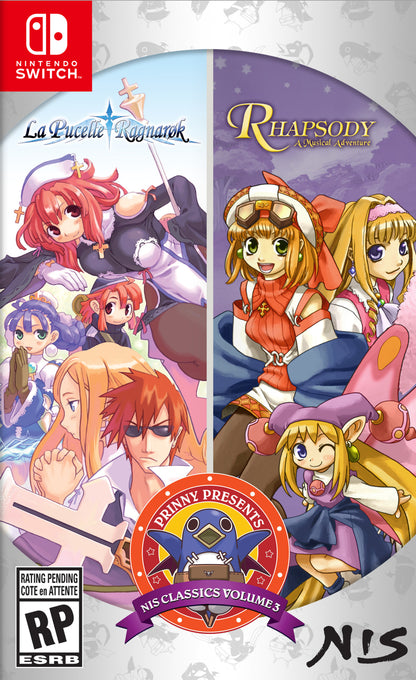 Prinny presenta: NIS Classics Volumen 3: La Pucelle: Ragnarok / Rhapsody: ¡Una aventura musical! (Interruptor de Nintendo)