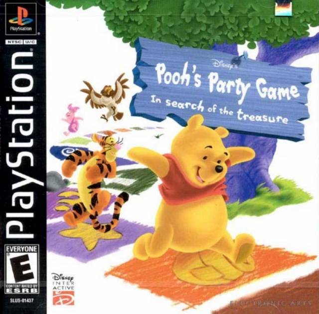 J2Games.com | Pooh's Party Game in Search of the Treasure (Playstation) (Complete - Good).
