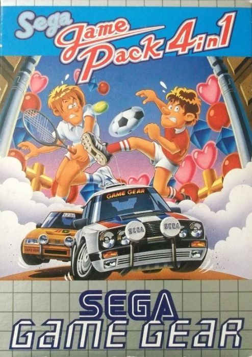 Sega Game Pack 4-in-1 [European Import] (Sega Game Gear)