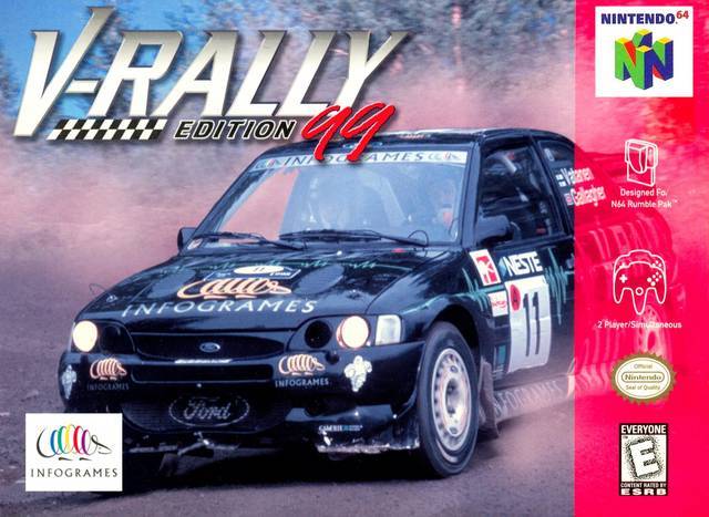 J2Games.com | V-Rally 99 (Nintendo 64) (Pre-Played - Game Only).