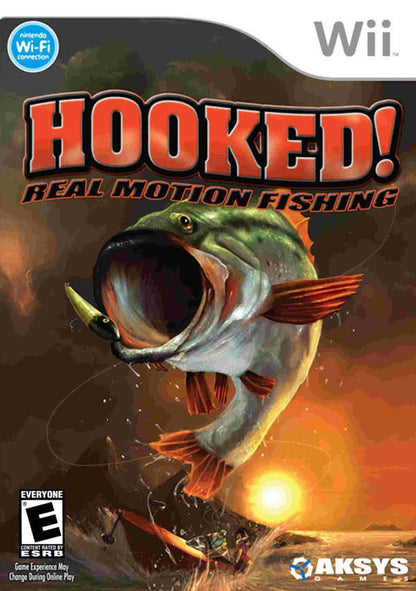 J2Games.com | Wii Hooked Real Motion Fishing (Wii) (Pre-Played - CIB - Very Good).