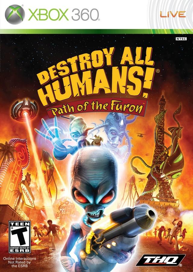 J2Games.com | Destroy All Humans! Path of the Furon (Xbox 360) (Pre-Played - CIB - Good).