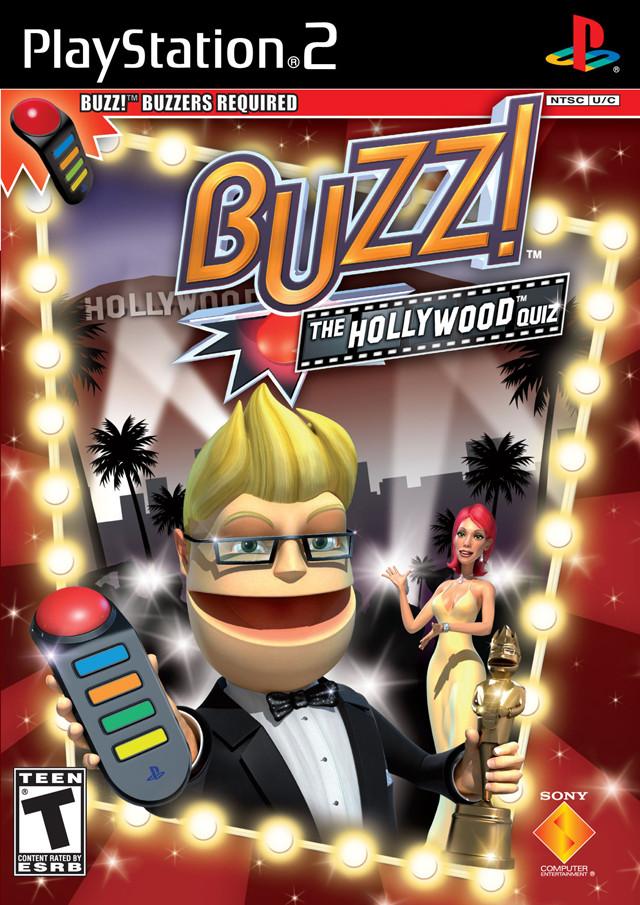 J2Games.com | Buzz!: The Hollywood Quiz (Playstation 2) (Pre-Played - CIB - Very Good).