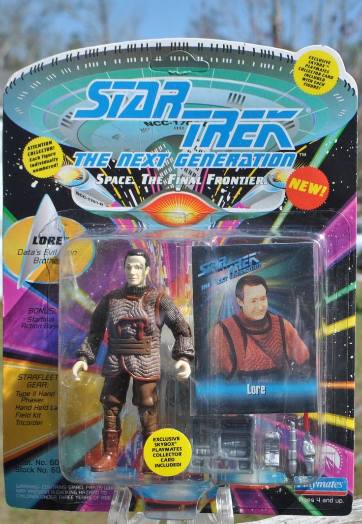 J2Games.com | Star Trek The Next Generation Lore (Playmates) (Brand New).
