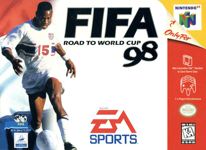 J2Games.com | FIFA Road to World Cup 98 (Nintendo 64) (Pre-Played).