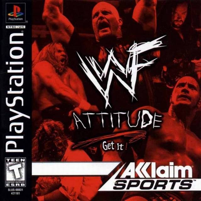 J2Games.com | WWF Attitude (Playstation) (Pre-Played - Game Only).