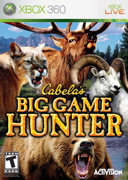 El gran cazador de Cabela (Xbox 360)