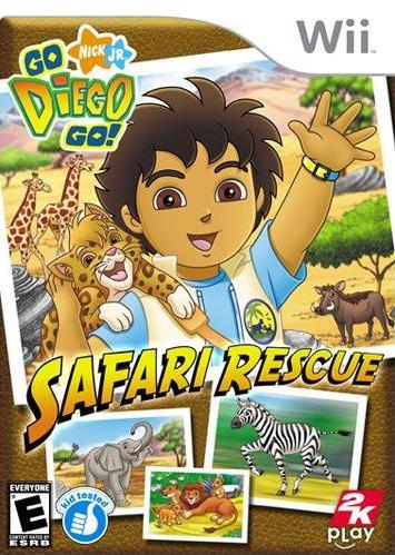J2Games.com | Go, Diego, Go! Safari Rescue (Wii) (Pre-Played - Game Only).